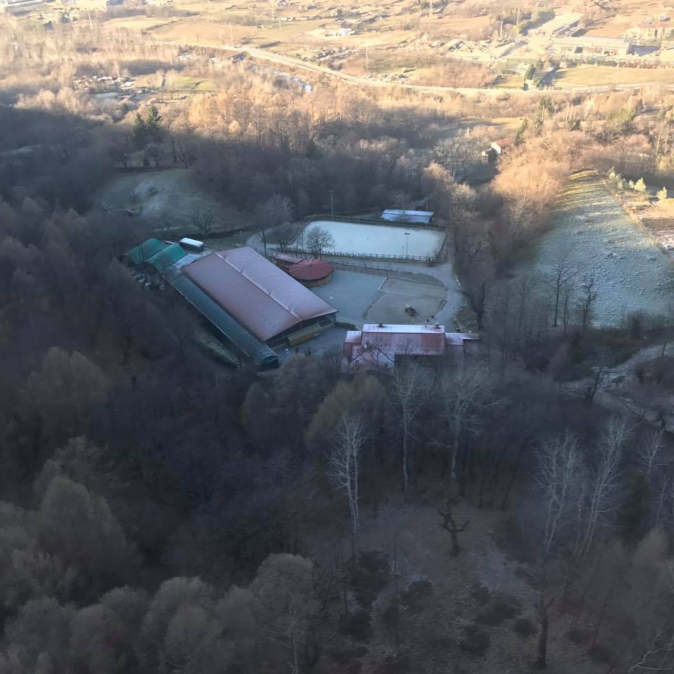 foto sito plagne dall'alto